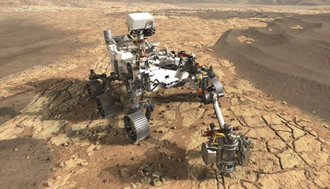El explorador Perseverance recorrió sus primeros metros sobre la superficie de Marte