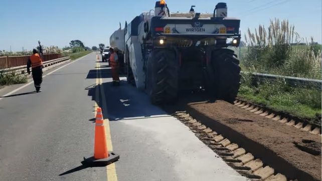 Las intervenciones se enmarcan dentro del plan de reparaciones y mantenimiento llevado adelante por la Dirección Provincial de Vialidad.