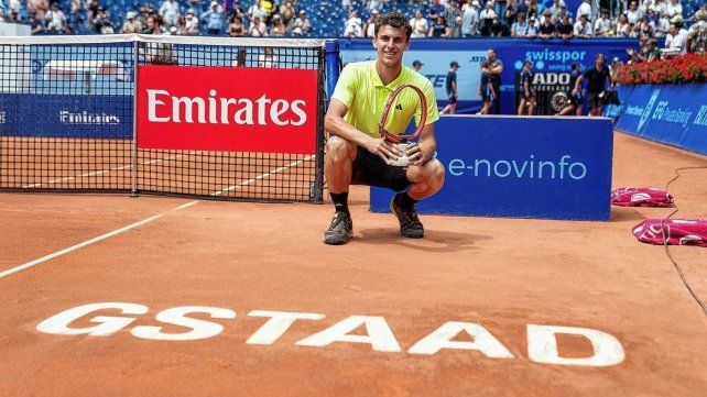 Cerúndolo cayó en la final del ATP de Gstaad ante Bublik