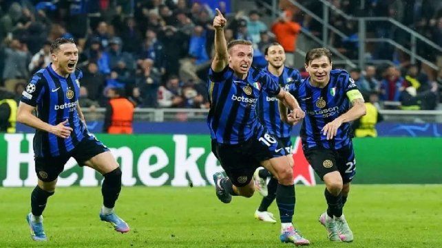 Inter derrotó a Barcelona en el alargue y se clasificó a la final.