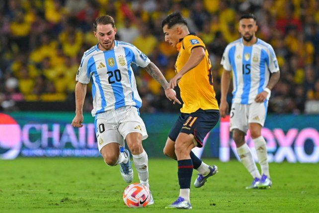 Argentina perdió en Ecuador 1 a 0.