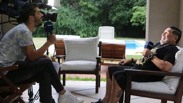 Maradona habló de la droga, Messi, Verón y Jennifer López