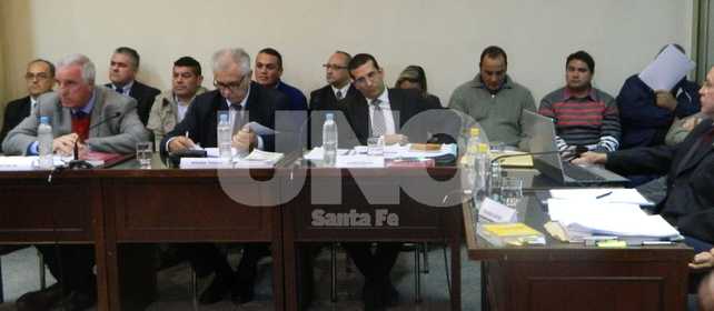 Todos al banquillo. El juicio se inició esta mañana pasadas las 9.30.&nbsp;