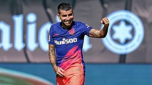 Ángel Correa marcó dos goles para el Atlético Madrid