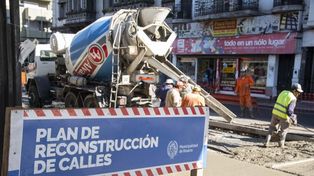 Cortes de tránsito en el centro rosarino por obras de mejoramiento de las calles.&nbsp;