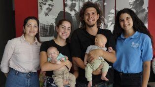 Final feliz para la madre del año: el Renaper identificó a los gemelos mezclados