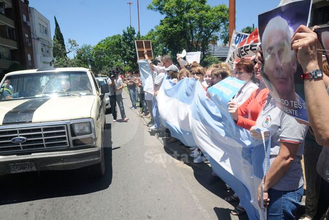 Los santafesinos marcharon contra la inseguridad