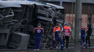 Francia: investigan si el tren descarriló por un sabotaje