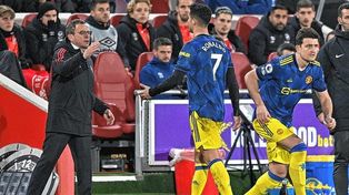 Cristian Ronaldo no está cómodo en el equipo y hay un conflicto con el entrenador Ralf Rangnick.
