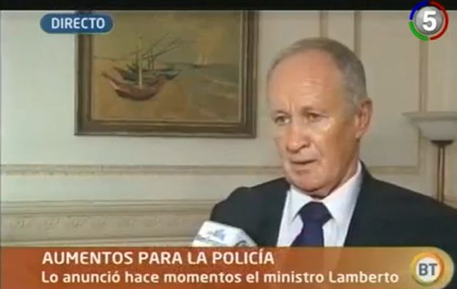 El Ministro de Seguridad provincial anunció un aumento promedio del 26% para la policía