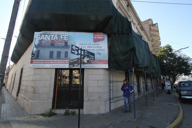 El gobernador visitará la restauración llevada a cabo en la Casa del Brigadier López