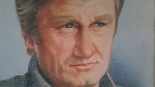 Alfredo Peter. Un fiel retrato pintado por su esposa, la artista Alcira Píriz.