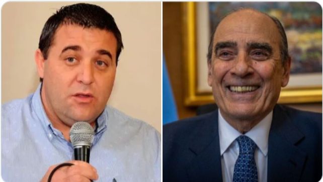 Chispazos. Pablo Toviggino y Guillermo Francos protagonizaron un fuerte cruce por el regreso de los hinchas visitantes.
