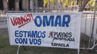 Así amaneció la plaza 25 de Mayo