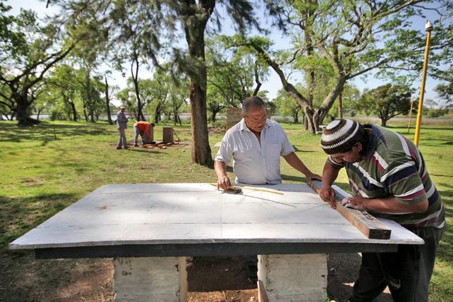 Ponen en condiciones el Parque del Sur