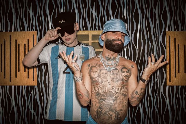 La colaboración entre Bizarrap y Arcángel está llena de guiños a la Selección Argentina.