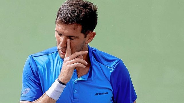 Federico Delbonis quedó eliminado del Masters 1000 de tenis de París.&nbsp;