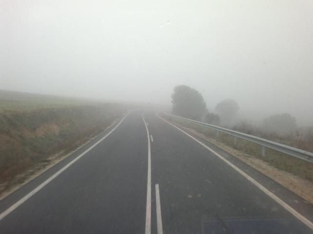 La niebla se mantendrá hasta el viernes