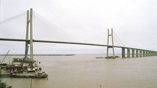 Puente Victoria - Rosario: una mano cortada por obras.&nbsp;Foto Ilustrativa