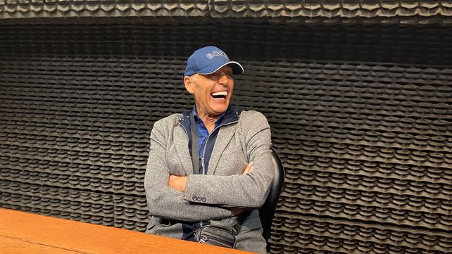 Miguel Ángel Russo estuvo en los estudios de La Red Rosario.
