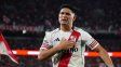 Maxi Salas desmintió haberle tirado un pelotazo a los hinchas de River: ¡Nunca haría eso!