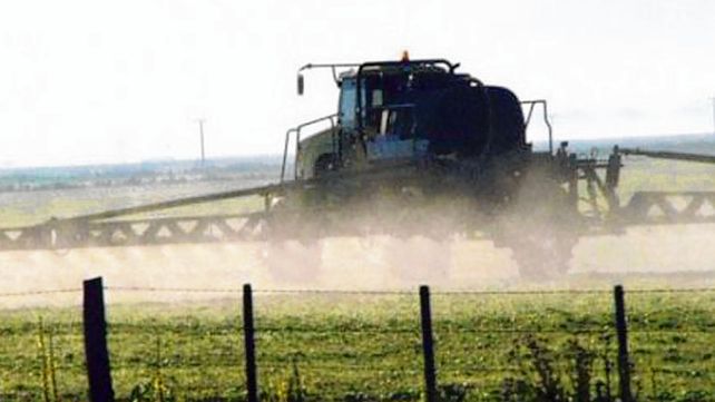 Fumigaciones y el aire. Monitorean el nivel de los agrotóxicos. &nbsp;