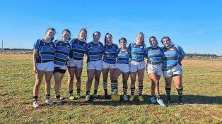 El plantel de Echagüe que se presentó en Chajarí.