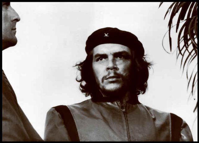 La icónica foto del Che.