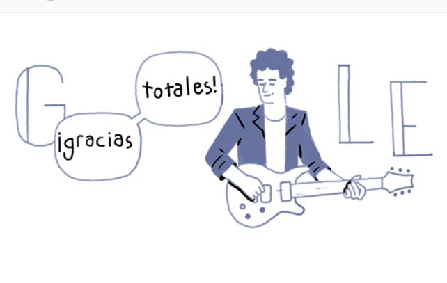El doodle en homenaje a uno de los músicos más influyentes de Latinoamérica.