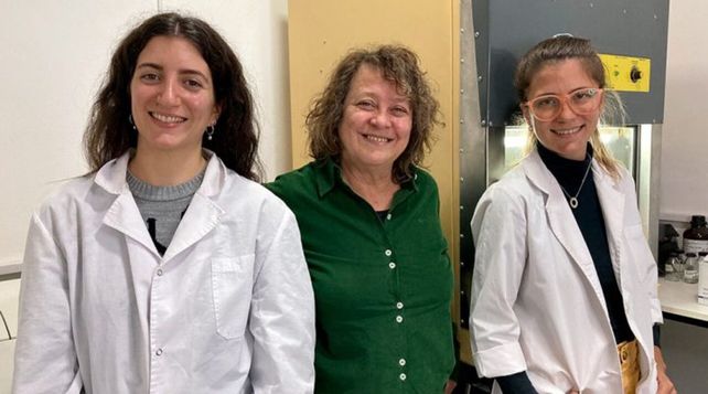 Agustina Cerri, Adriana Giri y Elisa Bolatti. 