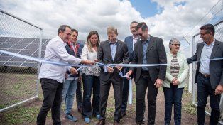 El Gobierno de Entre Ríos inauguró otro parque solar, está en el Club de Volantes Entrerrianos.&nbsp;