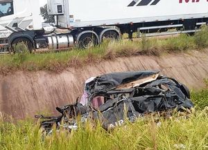 Una pareja platense iba a Brasil y se mató al chocar en Chajarí