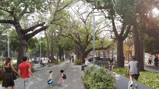 Se licitará la remodelación y puesta en valor de toda avenida Freyre