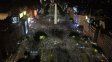 En pocos minutos, el Obelisco porteño se convirtió en una fiesta descomunal