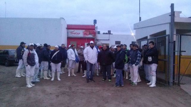 Trabajadores de la carne paran en todo el país.&nbsp;
