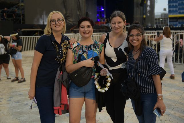 Virginia Gatti, Sofia Carrivale , Fabiana Cappeletti y Romina Scotta