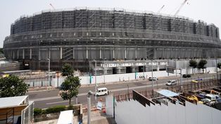 El nuevo estadio olímpico de Tokio está terminado
