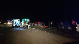 Los sobrevivientes del accidente dijeron que el micro iba muy rápido