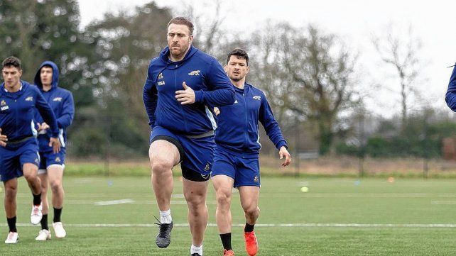 El rafaelino Mayco Vivas participó del Camp con Los Pumas en Londres.
