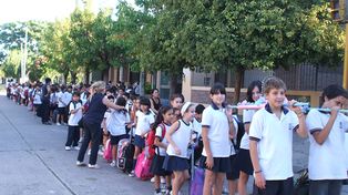 Los chicos de Guadalupe participaron de la novena