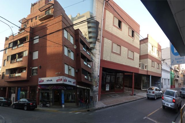 Roban departamentos de dos edificios en la misma manzana