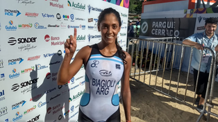 Biagioli logró el cupo en Triatlón para los Juegos Olímpicos