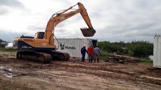 Comenzó la obra del terraplén Garello, con un plazo de 12 meses
