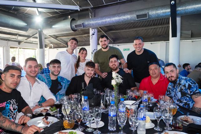 Representantes del rubro en el almuerzo