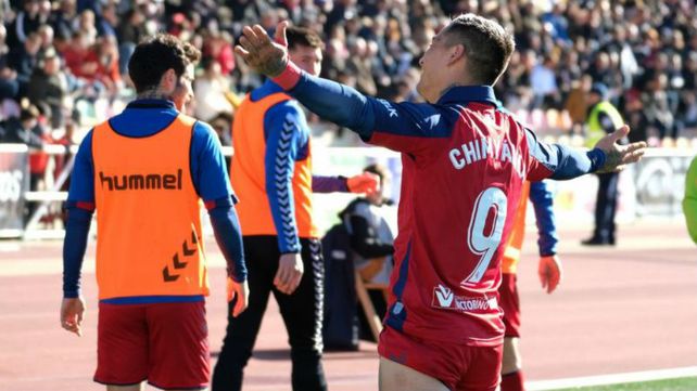 El Chimy Ávila le dio la clasificación a Osasuna en la Copa del Rey