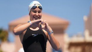 La paranaense Sofía Garcés nadará en aguas europeas
