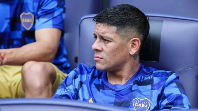 Marcos Rojo no está entrenando junto a sus compañeros.