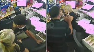 Los delincuentes quedaron grabados en las cámaras de seguridad