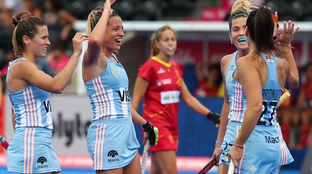 Las Leonas empataron con Sudáfrica y clasificaron a octavos