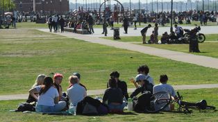 El veranito de San Juan se adelantó y dio un respiro después de varios días de frío invernal.